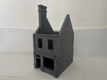Load image into Gallery viewer, 28mm Ruined Rubble Shop Tabletop Terrain Wargaming WW2 Buildings Destroyed