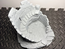 Load image into Gallery viewer, Ruined Castle Turret Medieval Ruins 28mm Tabletop Terrain RPG Wargaming Scenery