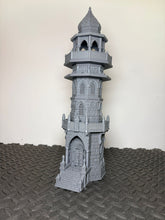 Load image into Gallery viewer, 28mm Arabic Desert Minaret Tower - Corsairs Korshadir Tabletop Wargaming Terrain
