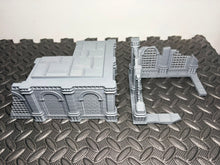 Load image into Gallery viewer, Corner Fantasy Platform Ruins 2 Piece Grimdark 28mm Tabletop Wargaming D&D RPG