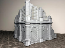 Load image into Gallery viewer, Corner Fantasy Platform Ruins 2 Piece Grimdark 28mm Tabletop Wargaming D&D RPG