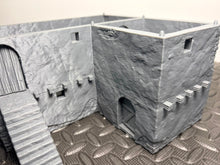 Load image into Gallery viewer, Middle Eastern Desert House Compound Historical Style 28mm Wargaming Terrain 3D Printed