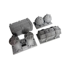 Load image into Gallery viewer, Fuel Storage Objective Markers 28mm Sci Fi Scatter Terrain Scenery Wargaming