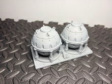 Load image into Gallery viewer, Fuel Storage Objective Markers 28mm Sci Fi Scatter Terrain Scenery Wargaming