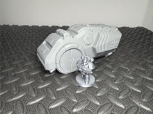 Load image into Gallery viewer, Ambulance Medivac Vehicle Sci-Fi Skirmish Games Scatter Terrain 28mm 32mm Heroic