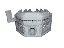 Load image into Gallery viewer, Sci Fi Building Burger Restaurant Sci-Fi Tabletop Terrain 28mm 32mm