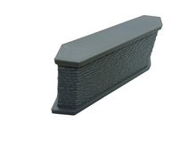 Load image into Gallery viewer, N Gauge Twin Track Bridge Support Pier Model Railway Girder Support Brick Stone Detail