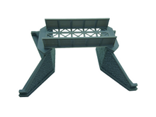 Load image into Gallery viewer, Small Girder Bridge N Gauge Model Railway Supports Brick/ Stonework Detail