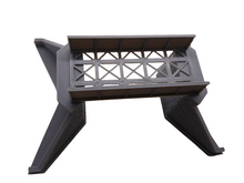 Load image into Gallery viewer, Small Girder Bridge N Gauge Model Railway Supports Brick/ Stonework Detail