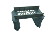 Load image into Gallery viewer, Girder Bridge N Gauge Single Track Model Railway Support Piers Stonework Detail