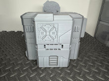 Load image into Gallery viewer, Futuristic Sci Fi Bank Building Tabletop Terrain Scenery 28mm 32mm 3D Printed
