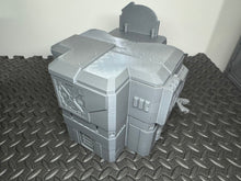 Load image into Gallery viewer, Futuristic Sci Fi Bank Building Tabletop Terrain Scenery 28mm 32mm 3D Printed