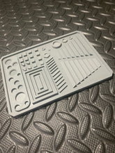Load image into Gallery viewer, Texture Palette for Dry Brushing Fantasy Sci-Fi Industrial 3D Printed - Unprimed