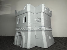 Load image into Gallery viewer, Sci Fi Building Battle Tower Tabletop Terrain Scenery 28mm 32mm 3D Printed