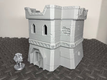 Load image into Gallery viewer, Sci Fi Building Battle Tower Tabletop Terrain Scenery 28mm 32mm 3D Printed