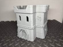 Load image into Gallery viewer, Sci Fi Building Battle Tower Tabletop Terrain Scenery 28mm 32mm 3D Printed