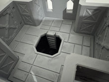 Load image into Gallery viewer, Sci Fi Building Battle Tower Tabletop Terrain Scenery 28mm 32mm 3D Printed