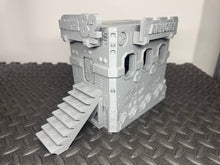 Load image into Gallery viewer, Futuristic Armoury Sci Fi Building Tabletop Terrain Scenery 28mm 32mm 3D Printed