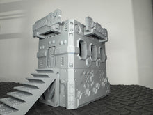 Load image into Gallery viewer, Futuristic Armoury Sci Fi Building Tabletop Terrain Scenery 28mm 32mm 3D Printed