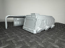 Load image into Gallery viewer, School Bus & Bus Stop Sci-Fi Vehicles Skirmish Games Scatter Terrain 28mm 32mm