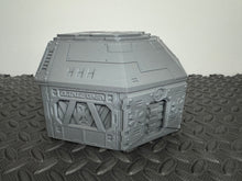 Load image into Gallery viewer, Medical Clinic Sci Fi Building Tabletop Terrain Scenery 28mm 32mm 3D Printed
