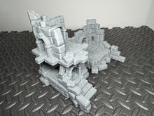 Load image into Gallery viewer, Battle Ruined Terrain Ancient Castle Ruins 28mm Tabletop RPG Wargaming Scenery
