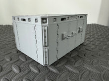 Load image into Gallery viewer, Futuristic Chem Market Shop Sci-Fi 28mm 3D Printed in Grey Cyberpunk Style