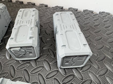 Load image into Gallery viewer, Shipping Container and Sci Fi Cargo Pack of 8 - 28mm - 32mm 3D Printed in Grey