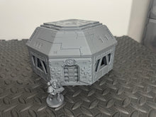 Load image into Gallery viewer, Medical Clinic Sci Fi Building Tabletop Terrain Scenery 28mm 32mm 3D Printed