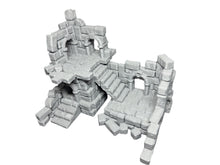 Load image into Gallery viewer, Battle Ruined Terrain Ancient Castle Ruins 28mm Tabletop RPG Wargaming Scenery