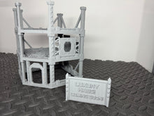 Load image into Gallery viewer, Construction Site Sci-Fi Building 28mm 32mm 3D Printed Tabletop Terrain