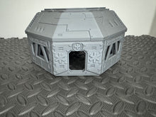 Load image into Gallery viewer, Medical Clinic Sci Fi Building Tabletop Terrain Scenery 28mm 32mm 3D Printed