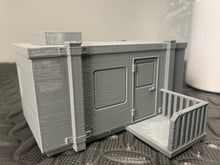 Load image into Gallery viewer, Construction Site Office Portacabin Roadworks Scenery Terrain 28mm 3D Printed