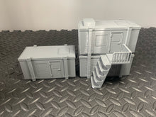 Load image into Gallery viewer, Construction Site Office Portacabin Roadworks Scenery Terrain 28mm 3D Printed