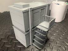Load image into Gallery viewer, Construction Site Office Portacabin Roadworks Scenery Terrain 28mm 3D Printed