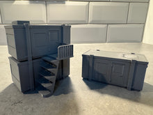 Load image into Gallery viewer, OO Gauge Construction Site Office Portacabin Roadworks Scenery Terrain 3D Printed