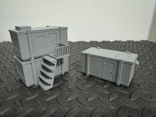Load image into Gallery viewer, OO Gauge Construction Site Office Portacabin Roadworks Scenery Terrain 3D Printed