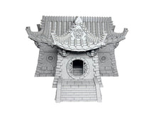 Load image into Gallery viewer, Dragonwind Outpost Building Eastern Oriental Fantasy Tabletop 28mm 32mm RPG Wargaming Terrain