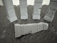 Load image into Gallery viewer, Ancient Stone Columns - Ruined Block Pillars - 28mm 32mm Scatter Terrain