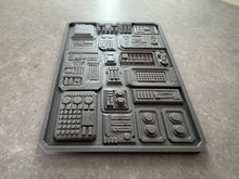Load image into Gallery viewer, Consoles & Terminals Dry Brush Texture Palette for Miniature Painting - Unprimed
