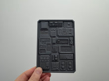 Load image into Gallery viewer, Consoles & Terminals Dry Brush Texture Palette for Miniature Painting - Unprimed