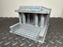 Load image into Gallery viewer, Sci Fi Courthouse Building Tabletop Terrain Scenery 28mm 32mm 3D Printed