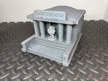 Load image into Gallery viewer, Sci Fi Courthouse Building Tabletop Terrain Scenery 28mm 32mm 3D Printed