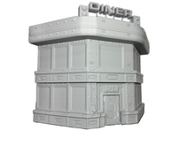 Load image into Gallery viewer, Sci Fi Diner Restaurant Building Tabletop Terrain Scenery 28mm 32mm 3D Printed