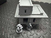 Load image into Gallery viewer, Desert House Building 28mm Wargaming Terrain 3D Printed D&D Scatter Terrain