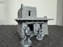 Load image into Gallery viewer, Desert House Building 28mm Wargaming Terrain 3D Printed D&D Scatter Terrain