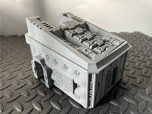 Load image into Gallery viewer, Droid Bar Sci-Fi Building 28mm 3D Printed in Grey Suitable for Cyberpunk & Stargrave