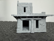 Load image into Gallery viewer, Desert House Building 28mm Wargaming Terrain 3D Printed D&D Scatter Terrain