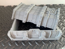 Load image into Gallery viewer, Fortified Military Barracks Bunker Battle Damaged Building Scenery Scatter Terrain 28mm 3D Printed