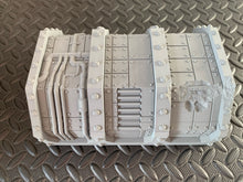 Load image into Gallery viewer, Fortified Military Barracks Bunker Battle Damaged Building Scenery Scatter Terrain 28mm 3D Printed